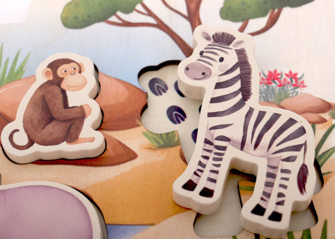 Chunky Puzzle ~ Watering Hole