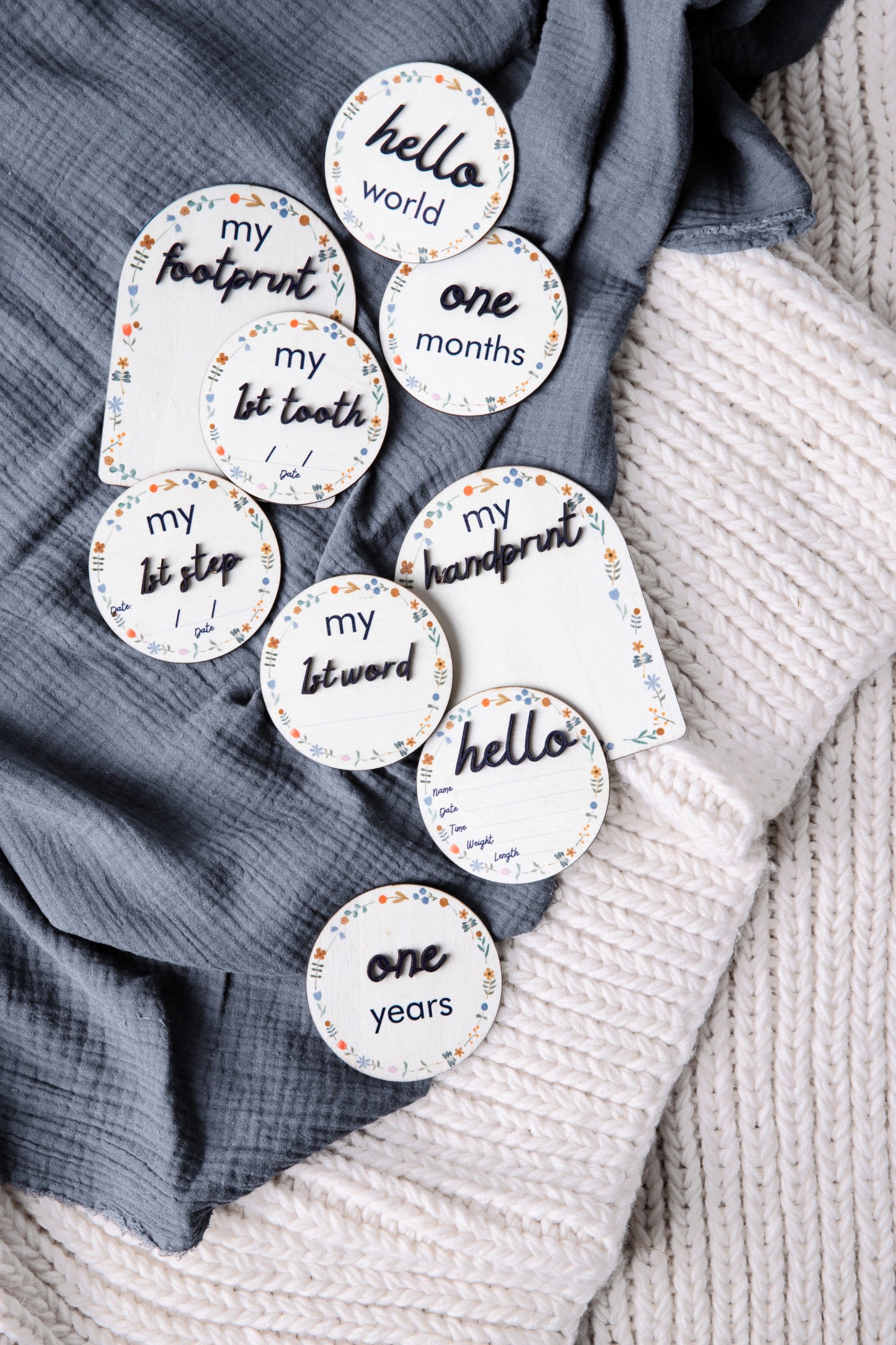 Milestone Disks ~ 19 piece set