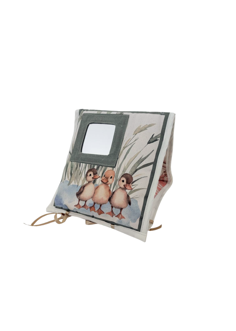 Baby Soft Sensory Book with Activity Cards | Farm