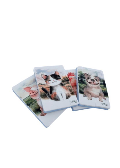 Toddler Foam Bath Puzzle Set | 4 Puzzles  | Farm