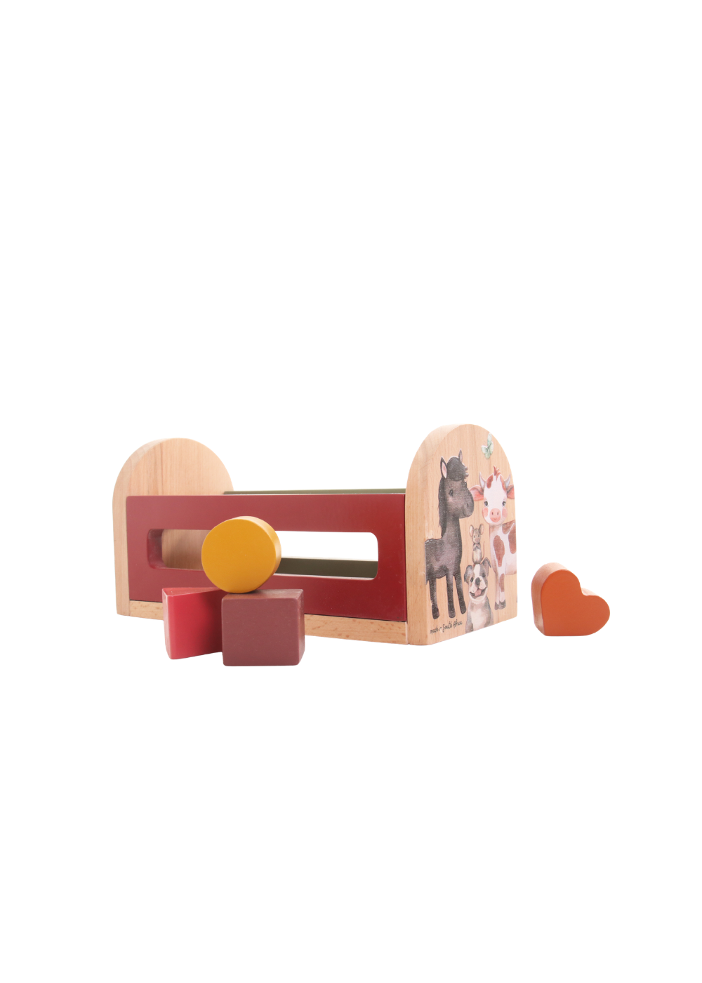 Wooden Shape & Sorting Toy | Farm