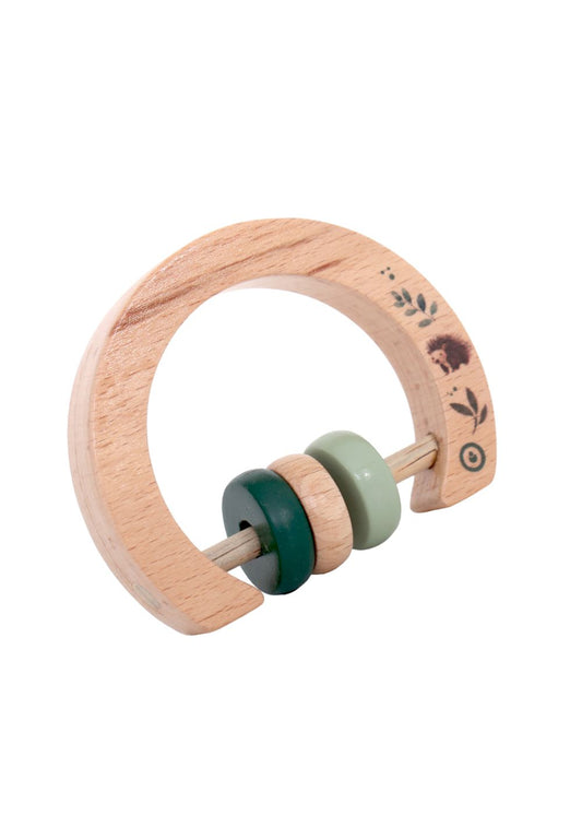 Wooden Rattle - On Safari