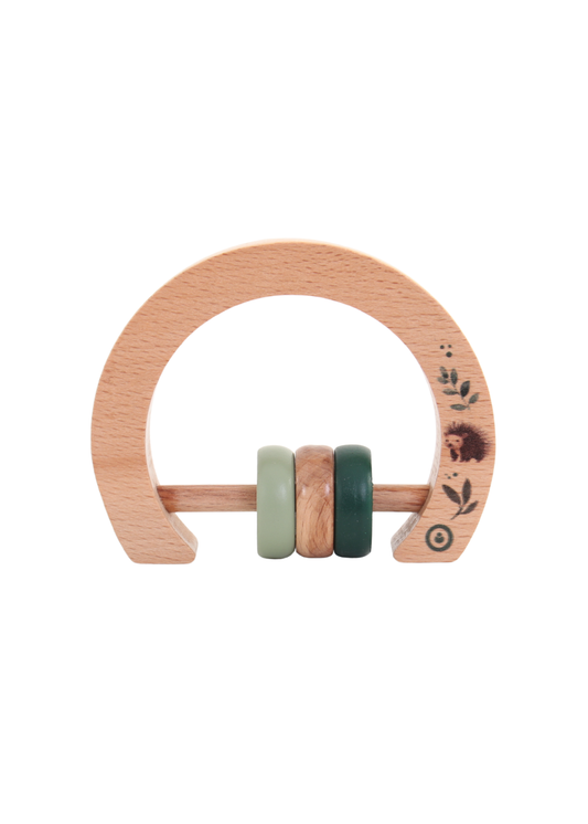 Wooden Rattle - On Safari