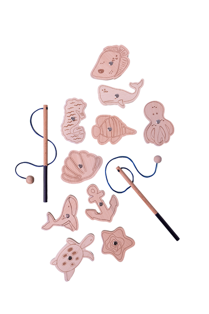 Magnetic Fishing Game ~ 12 piece set