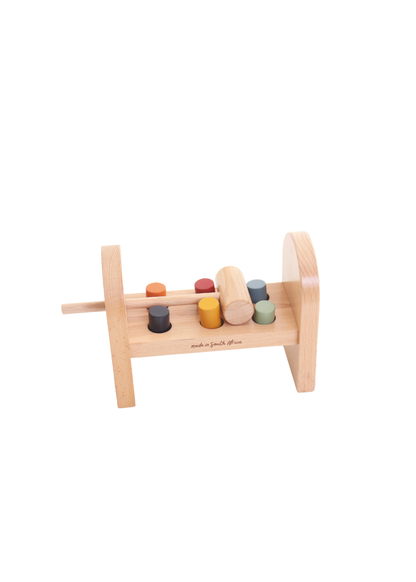 Wooden Hammering Bench Set
