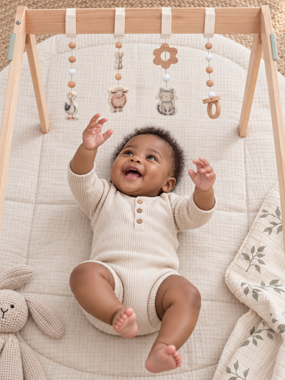 Wooden Baby Play Gym | Farm & Friends