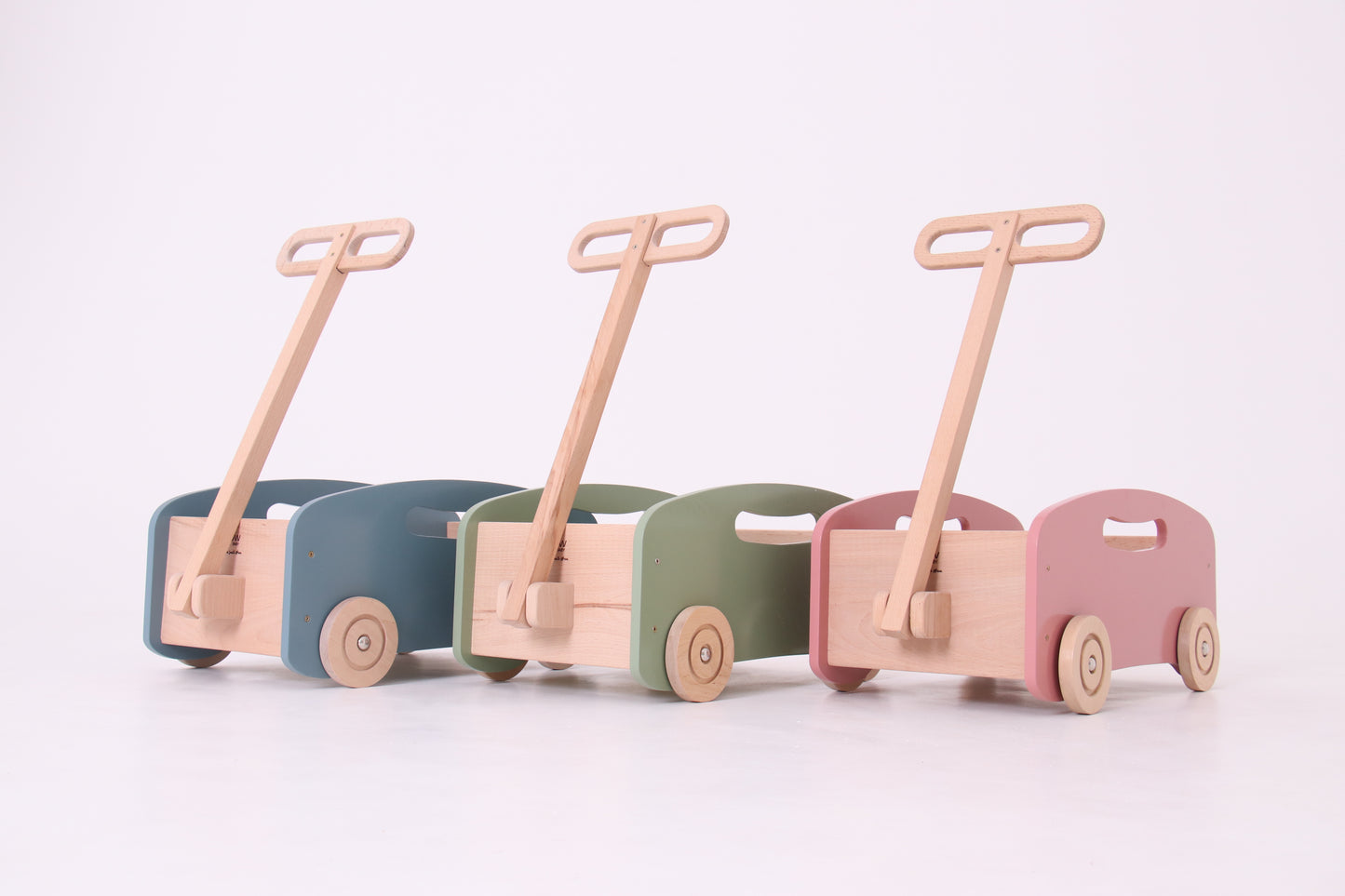 Wooden Toy Wagon / Cart / Toy Storage ~ Blue