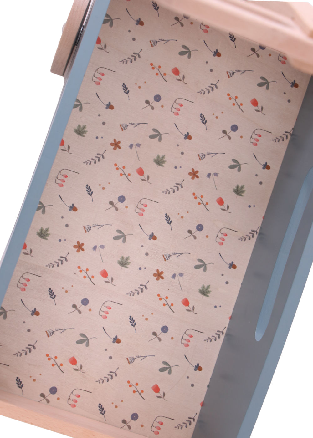 Wooden Toy Wagon / Cart / Toy Storage ~ Blue