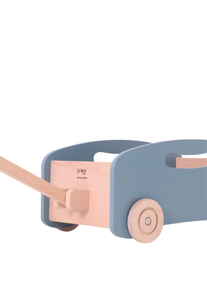 Wooden Toy Wagon / Cart / Toy Storage ~ Blue