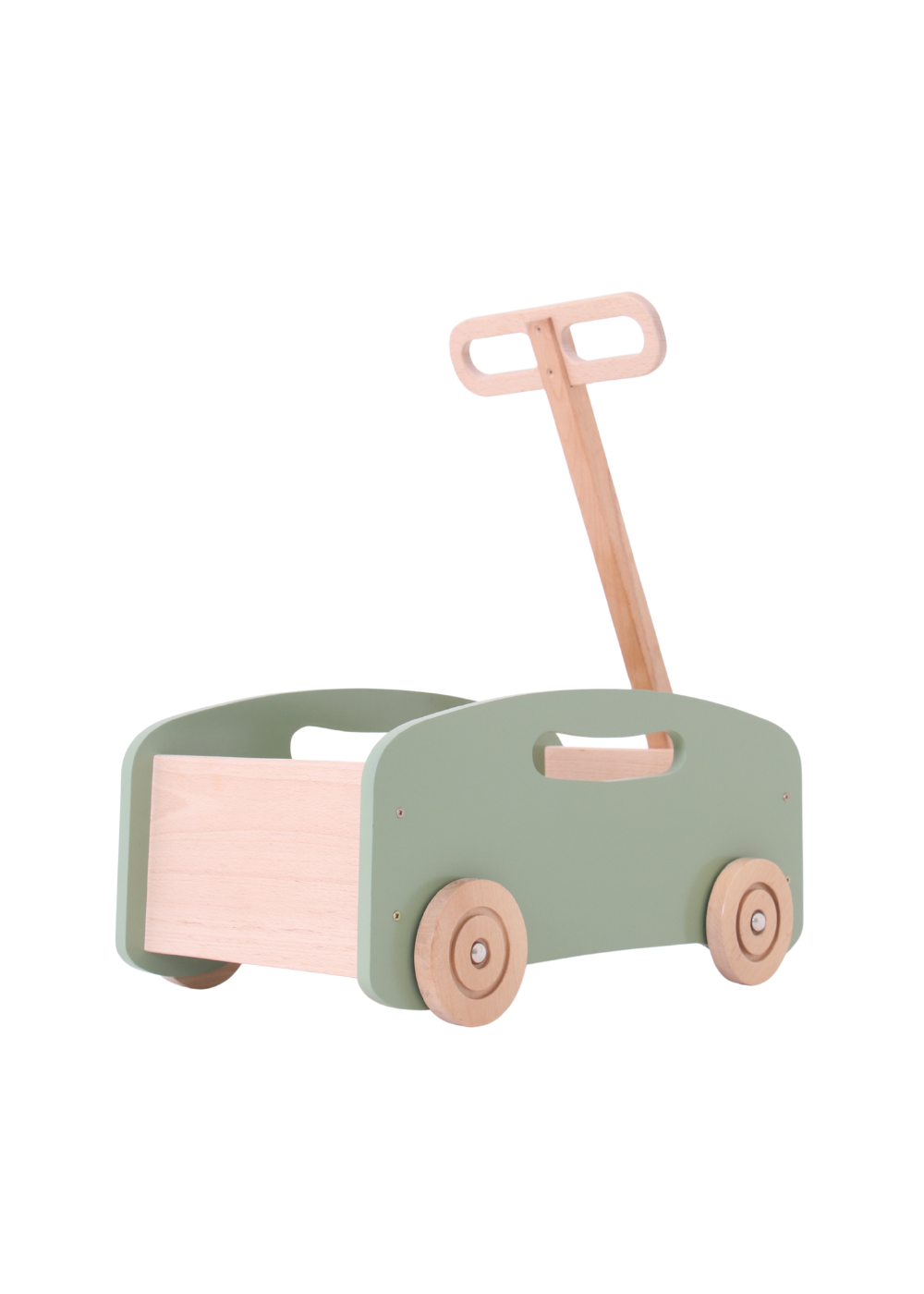 Wooden Toy Wagon / Cart / Toy Storage ~ Green