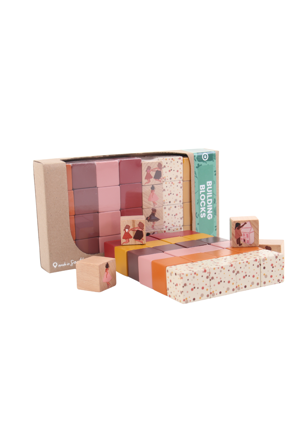 Building Blocks ~Bebe Pure ~  28 piece set