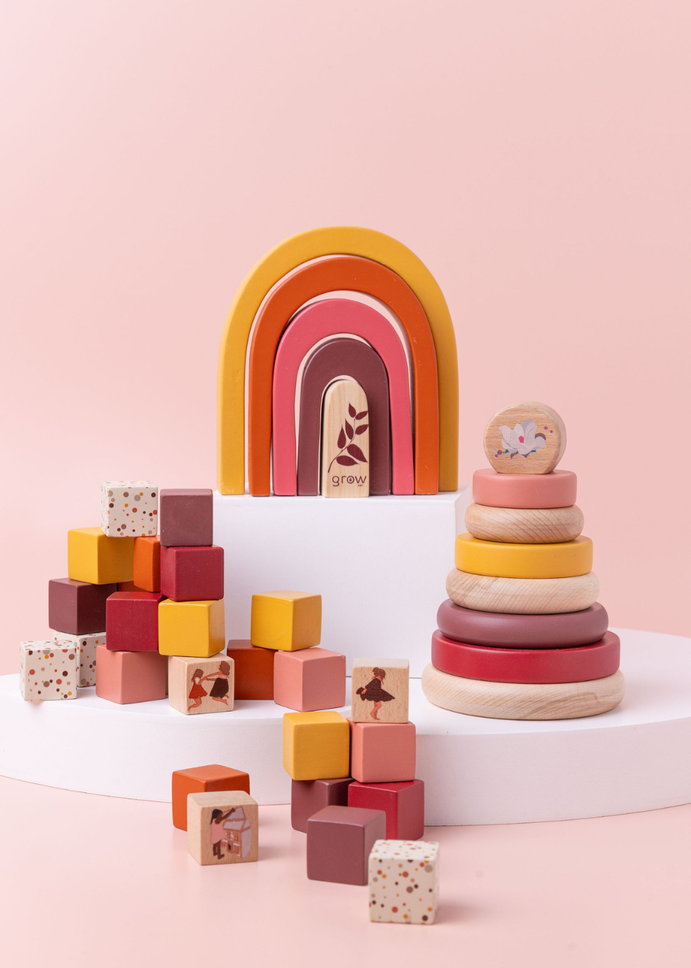 Building Blocks ~Bebe Pure ~  28 piece set