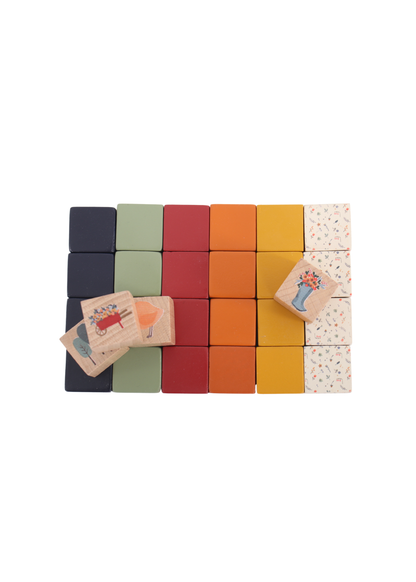 Building Blocks ~ Little Greyton ~ 28 piece set