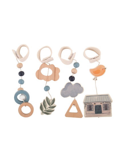 Wooden Baby  Play Gym - Little Greyton