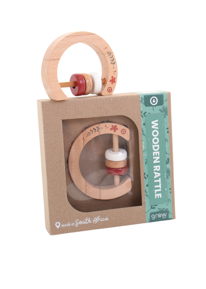 Wooden Rattle - Bebe Pure