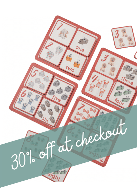 Wooden Matching Game | Bebe Pure