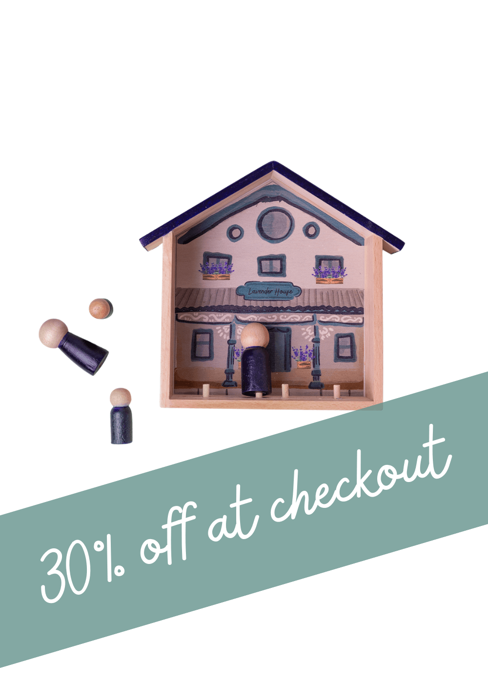 Wooden Toy Play Set | Lavender House