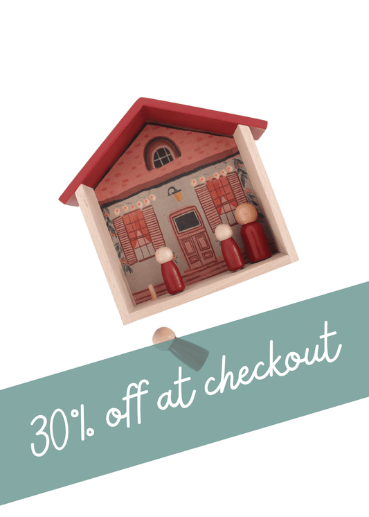 Wooden Toy Play Set | Daisy House