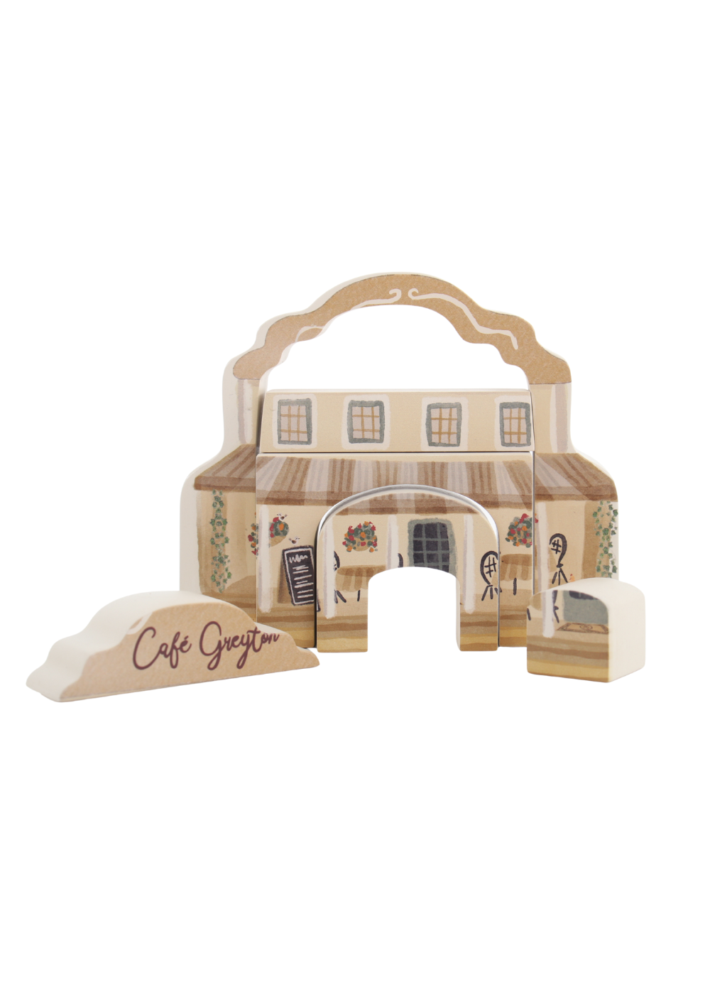 Wooden Stacker Toy | House