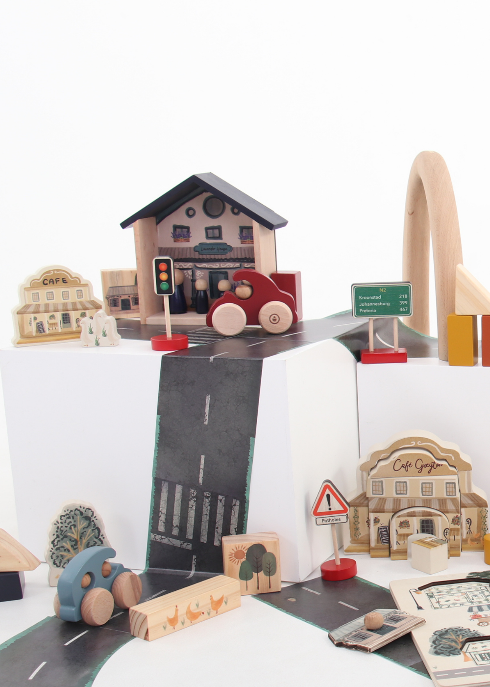 Vinyl Road Sticker Set - Tar Road - 5.2m