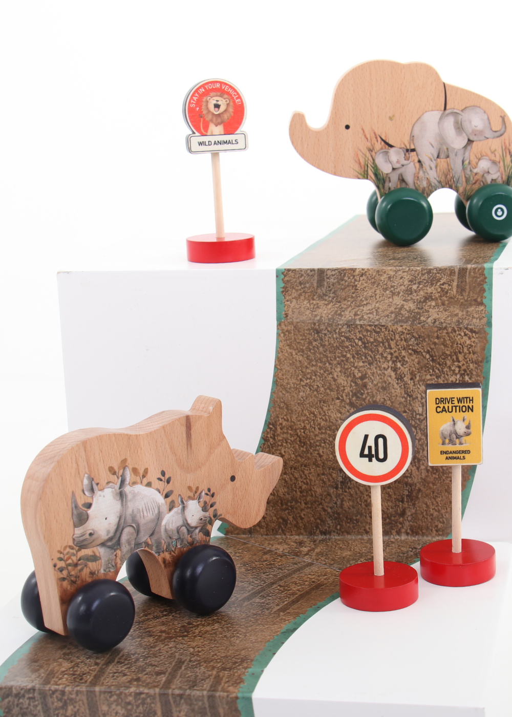 Vinyl Road Sticker Set - Off  Road - 5.2m