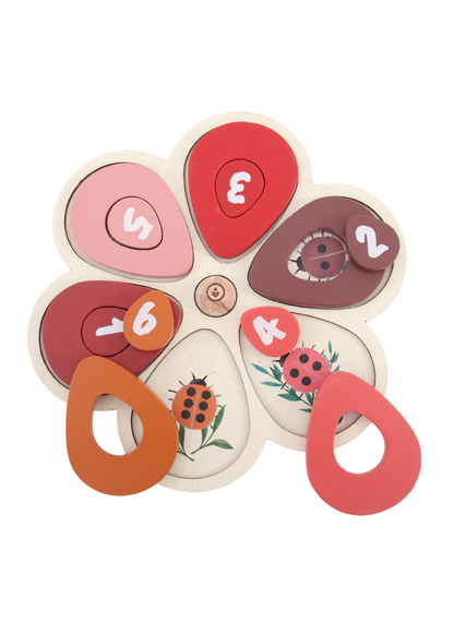 Chunky Puzzle ~Flower Puzzle ~ 2 in 1 puzzle