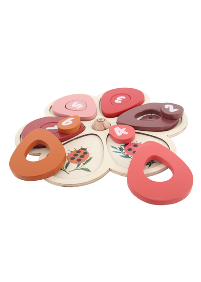 Chunky Puzzle ~Flower Puzzle ~ 2 in 1 puzzle