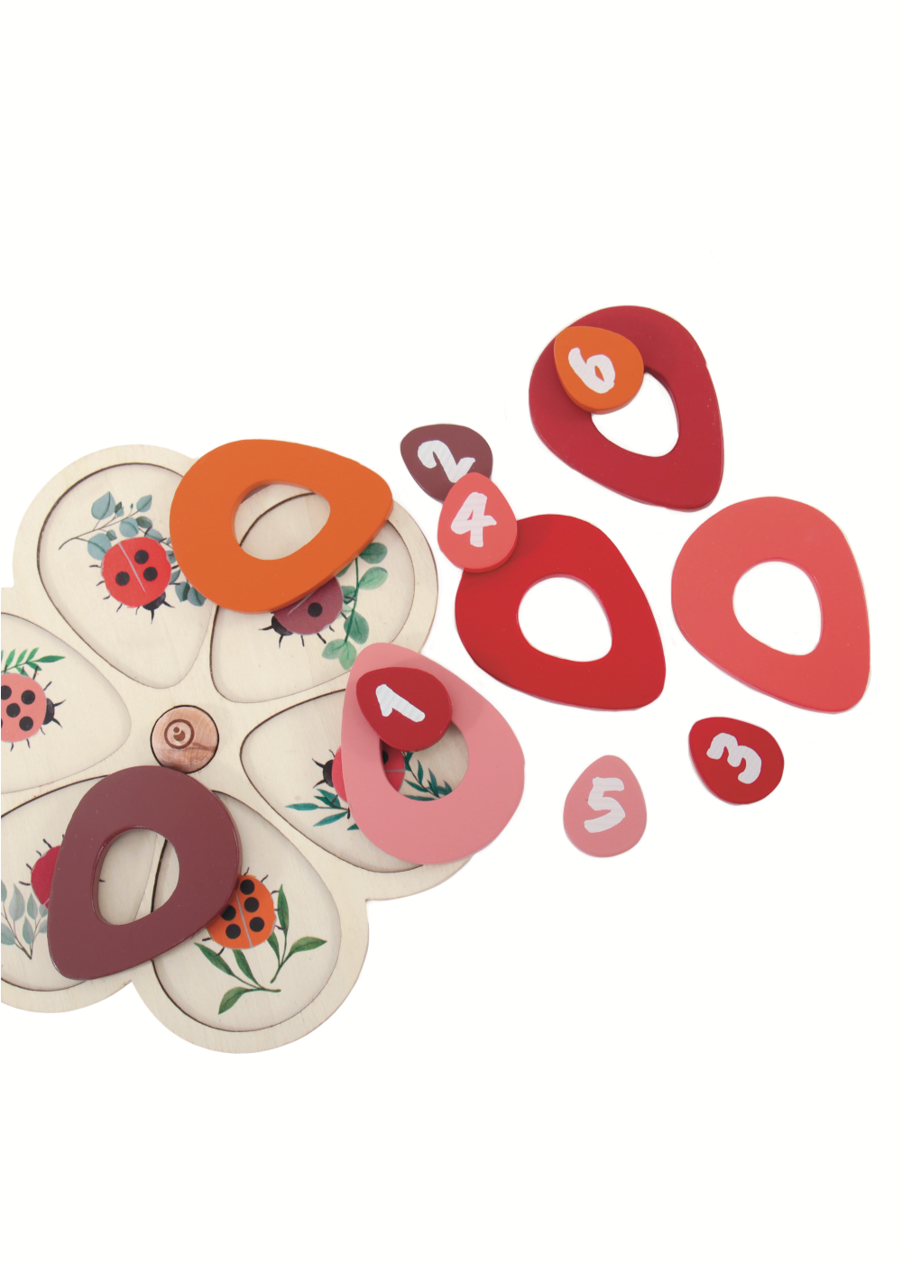 Chunky Puzzle ~Flower Puzzle ~ 2 in 1 puzzle