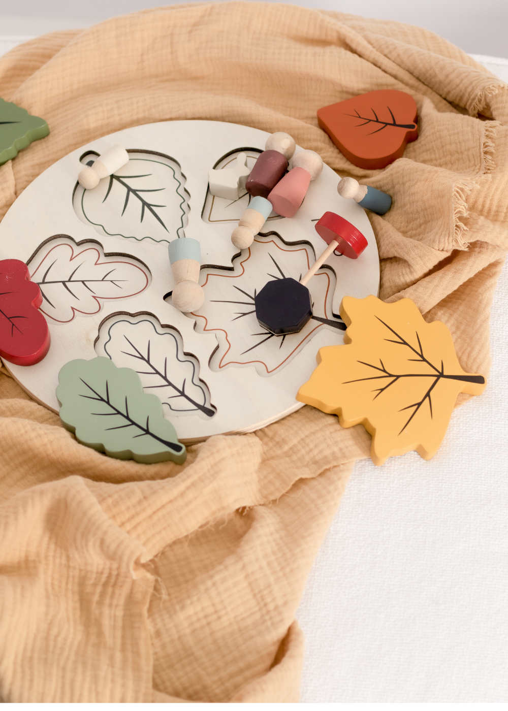 Chunky Puzzle ~ Leaf