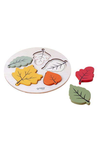 Chunky Puzzle ~ Leaf