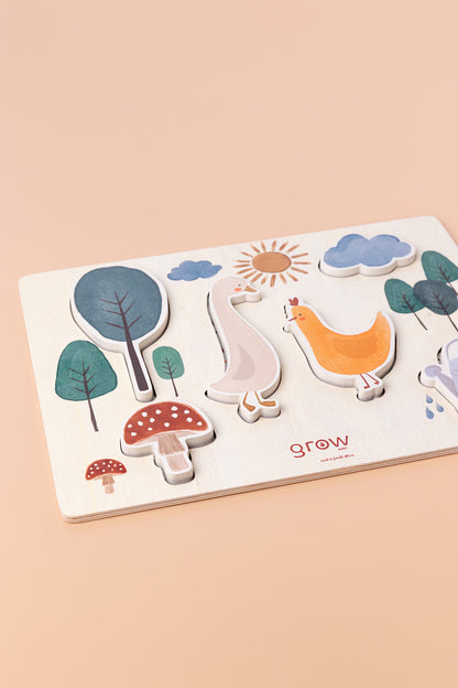 Chunky Puzzle ~ Country