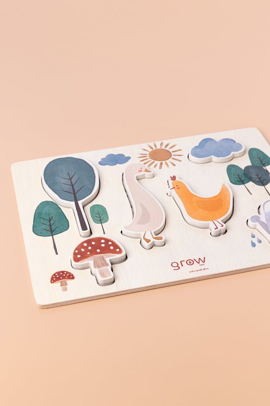 Chunky Puzzle ~ Country
