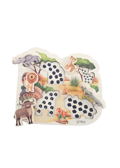 Chunky Puzzle ~ "Big Five" Animals