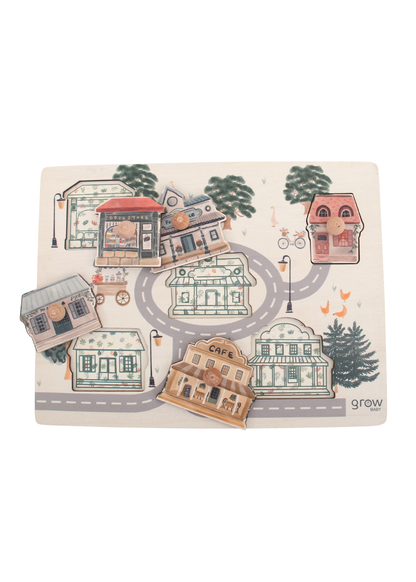 Peg Puzzle ~ Little Greyton