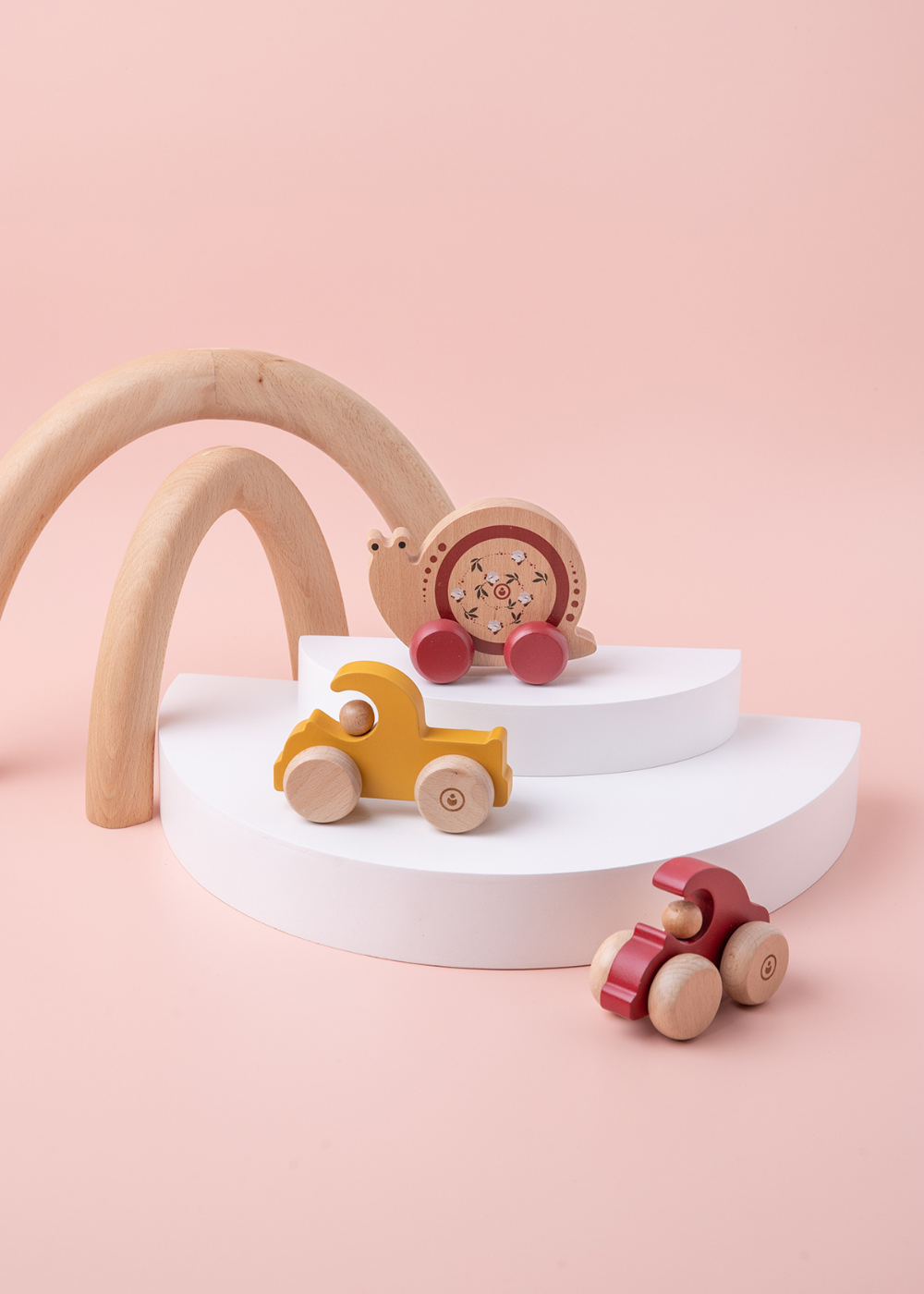Snail Push Toy