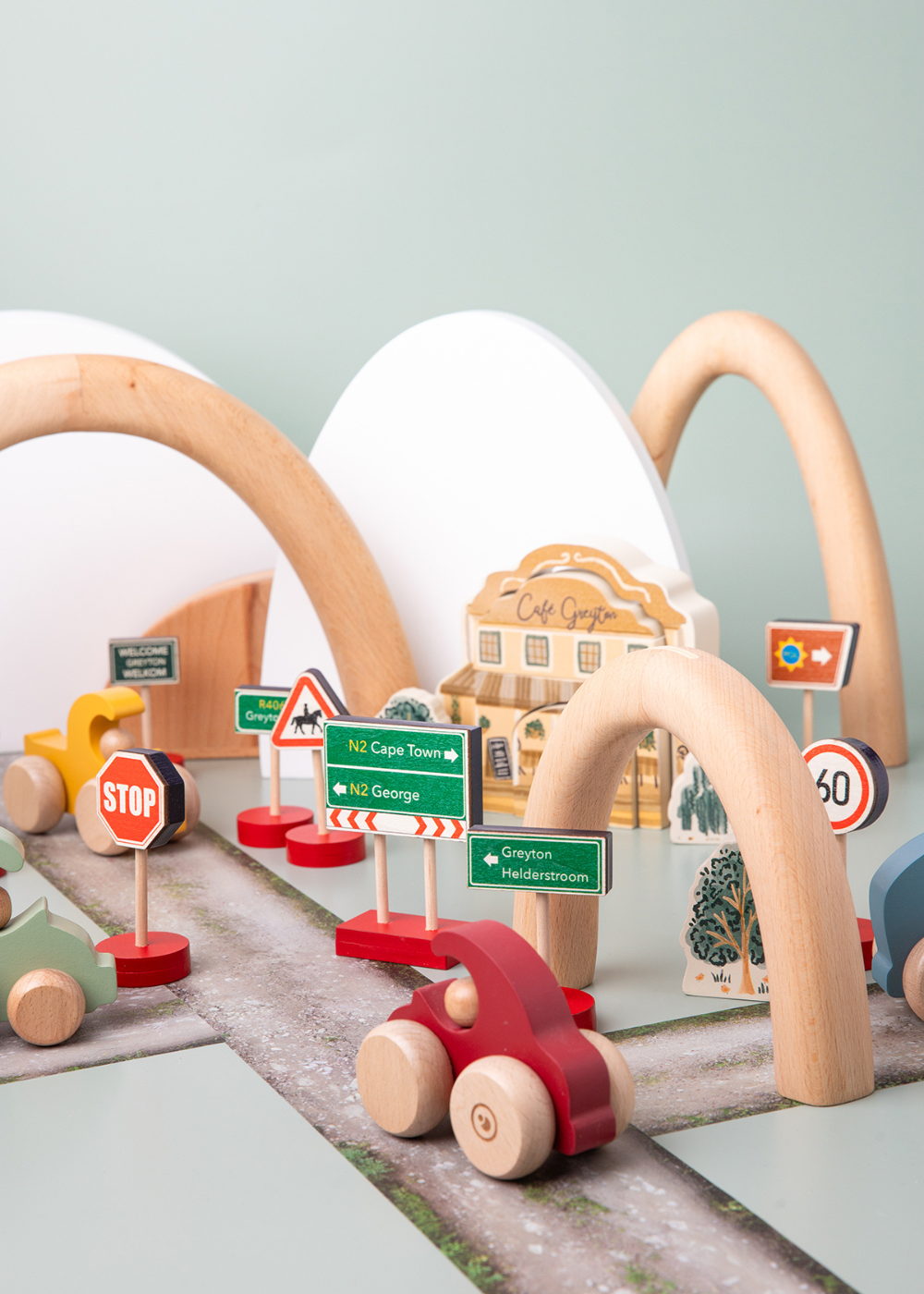 City Road Signs ~ 10 piece set