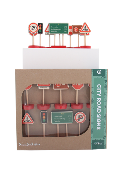City Road Signs ~ 10 piece set