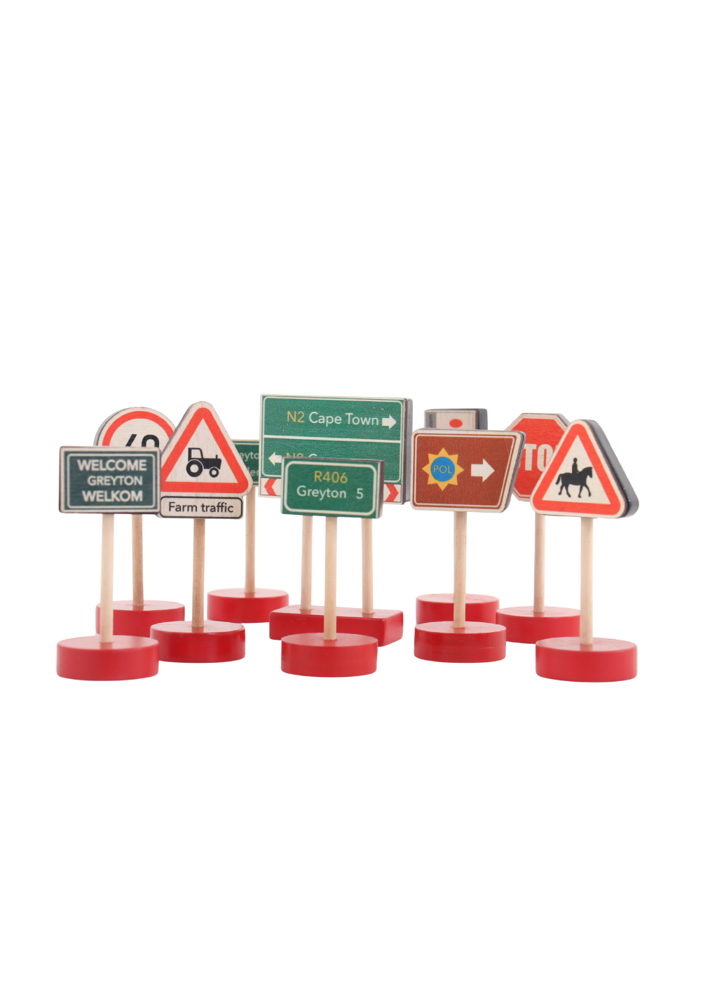 Country Road Signs ~ 10 piece set
