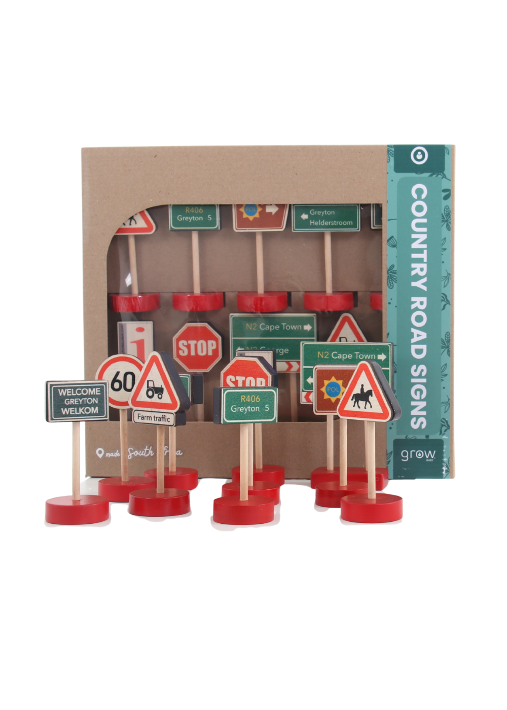 Country Road Signs ~ 10 piece set