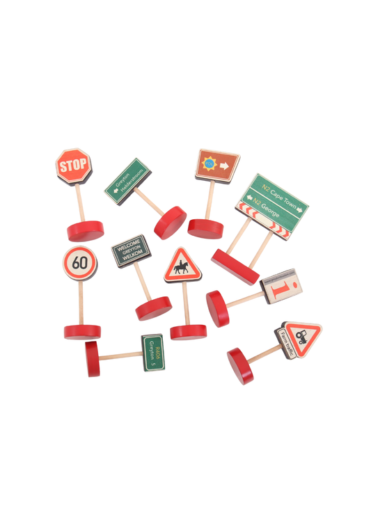 Country Road Signs ~ 10 piece set