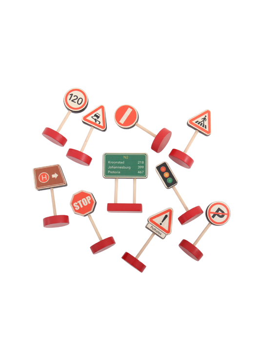 City Road Signs ~ 10 piece set