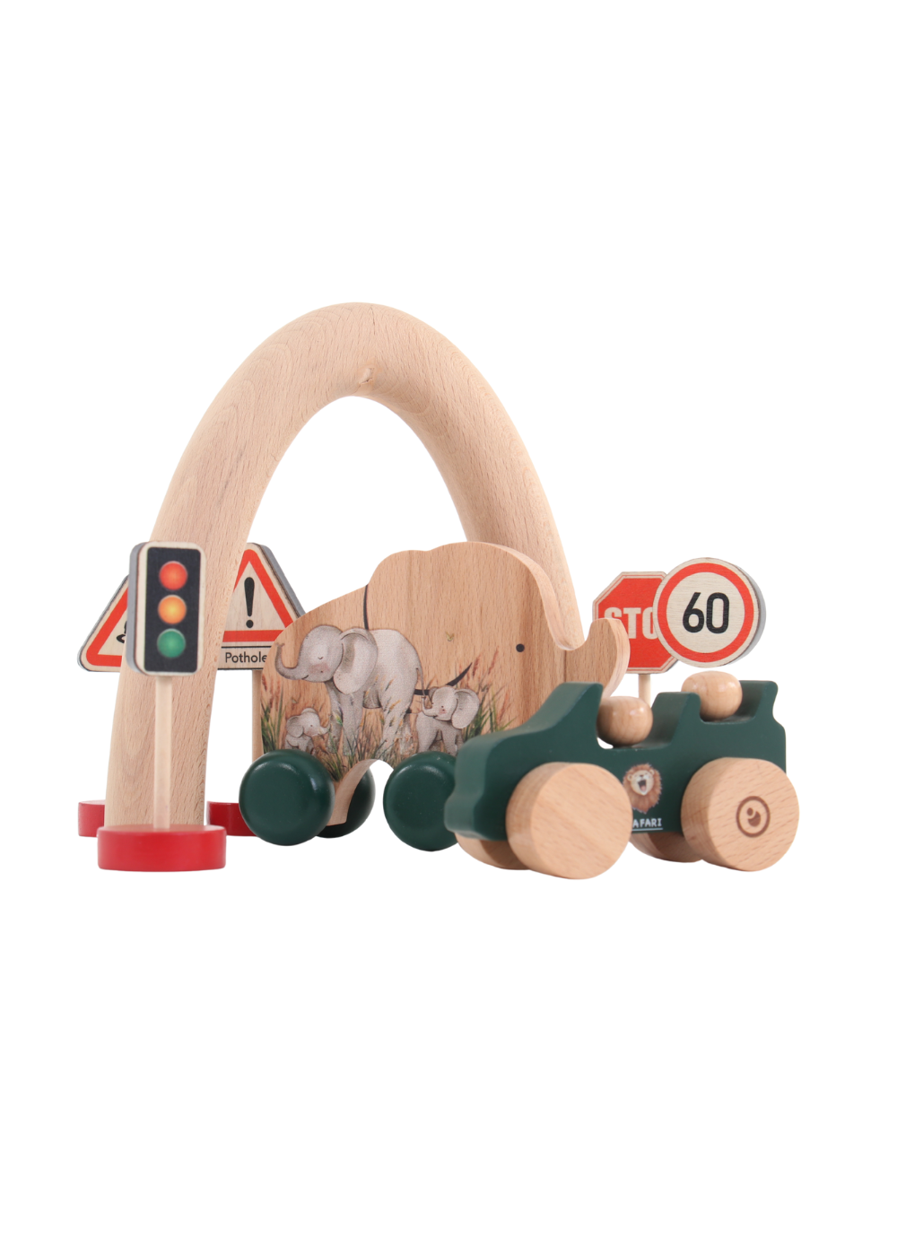 Road Signs ~ On Safari  ~ 10 piece set