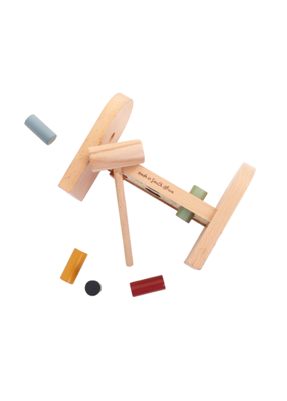 Wooden Hammering Bench Set