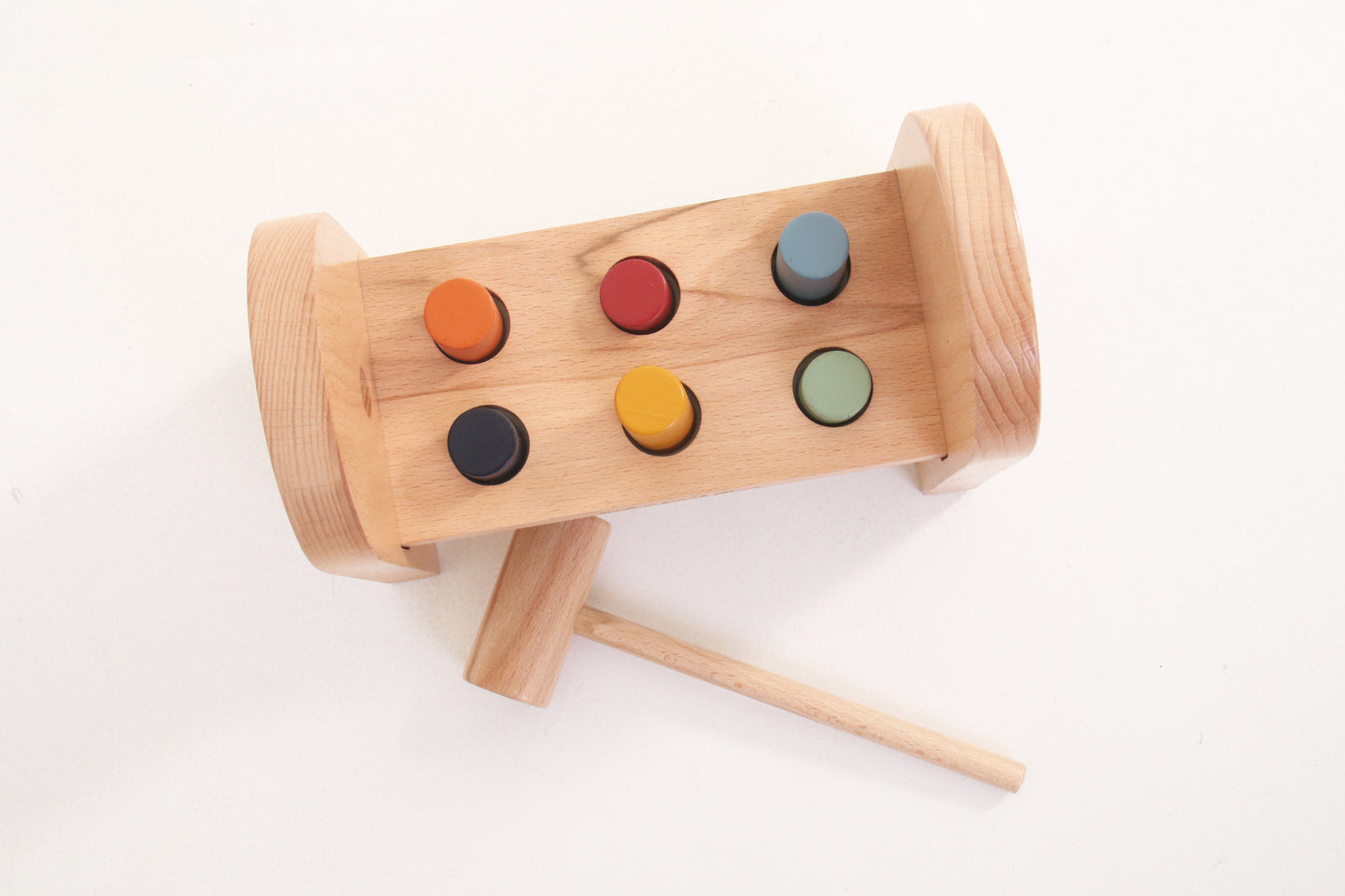 Wooden Hammering Bench Set