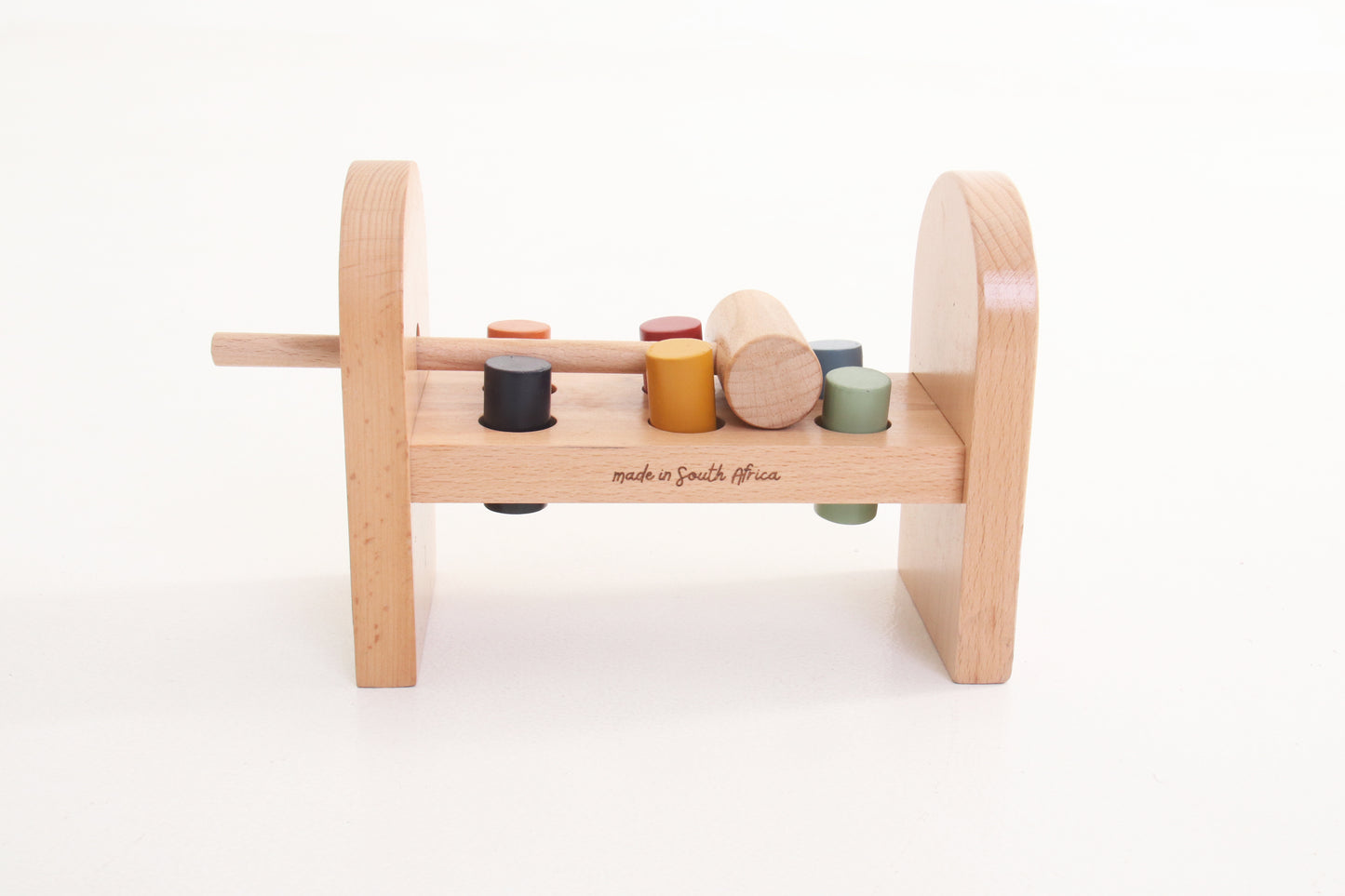 Wooden Hammering Bench Set