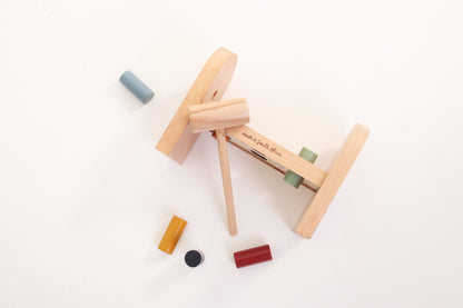Wooden Hammering Bench Set