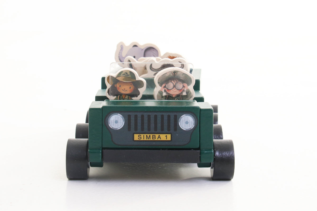 Wooden Safari Play Set | Safari