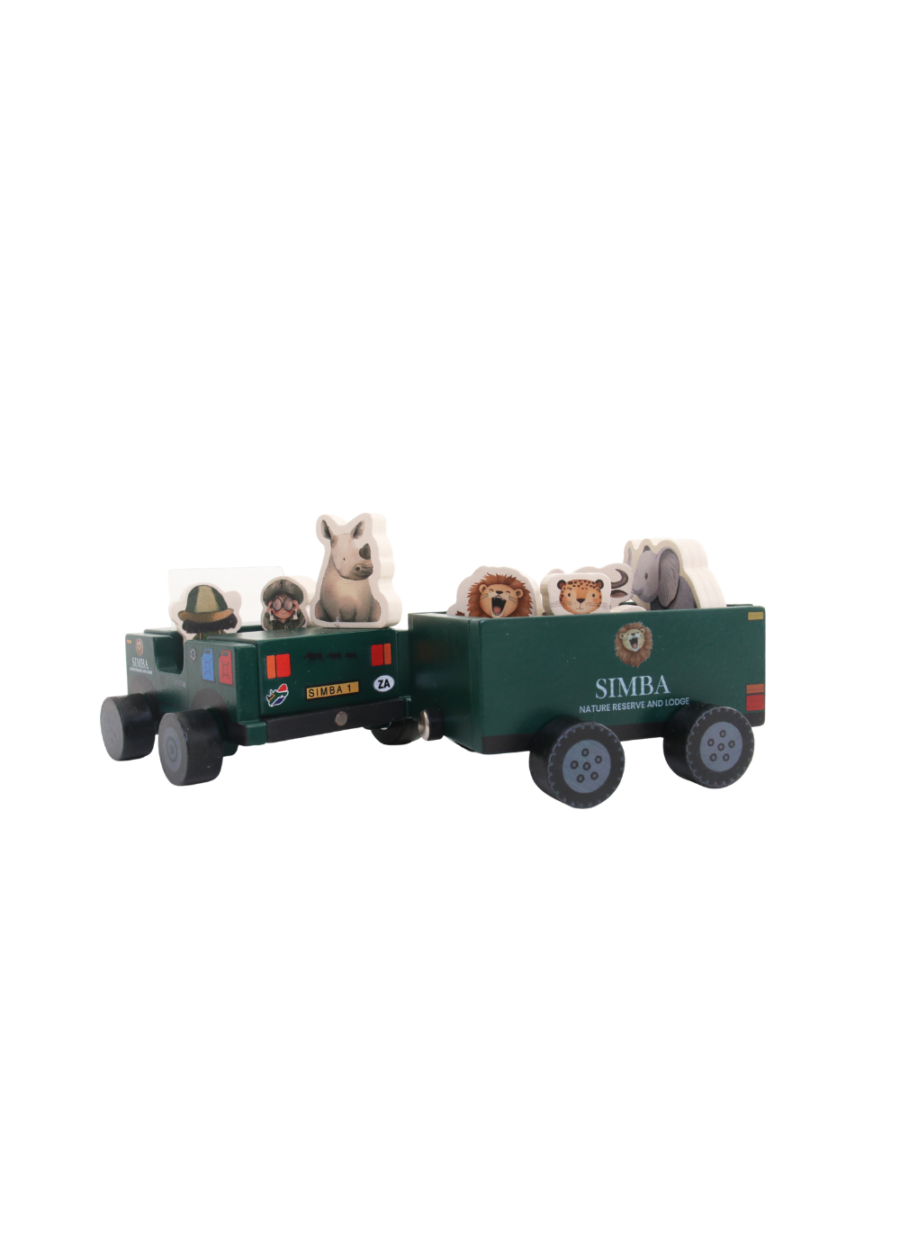 Wooden Safari Play Set | Safari