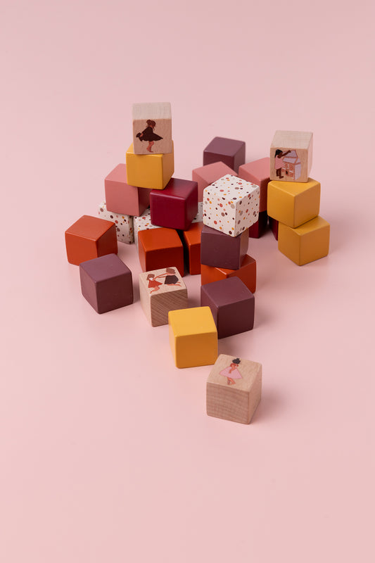 Building Blocks ~Bebe Pure ~  28 piece set